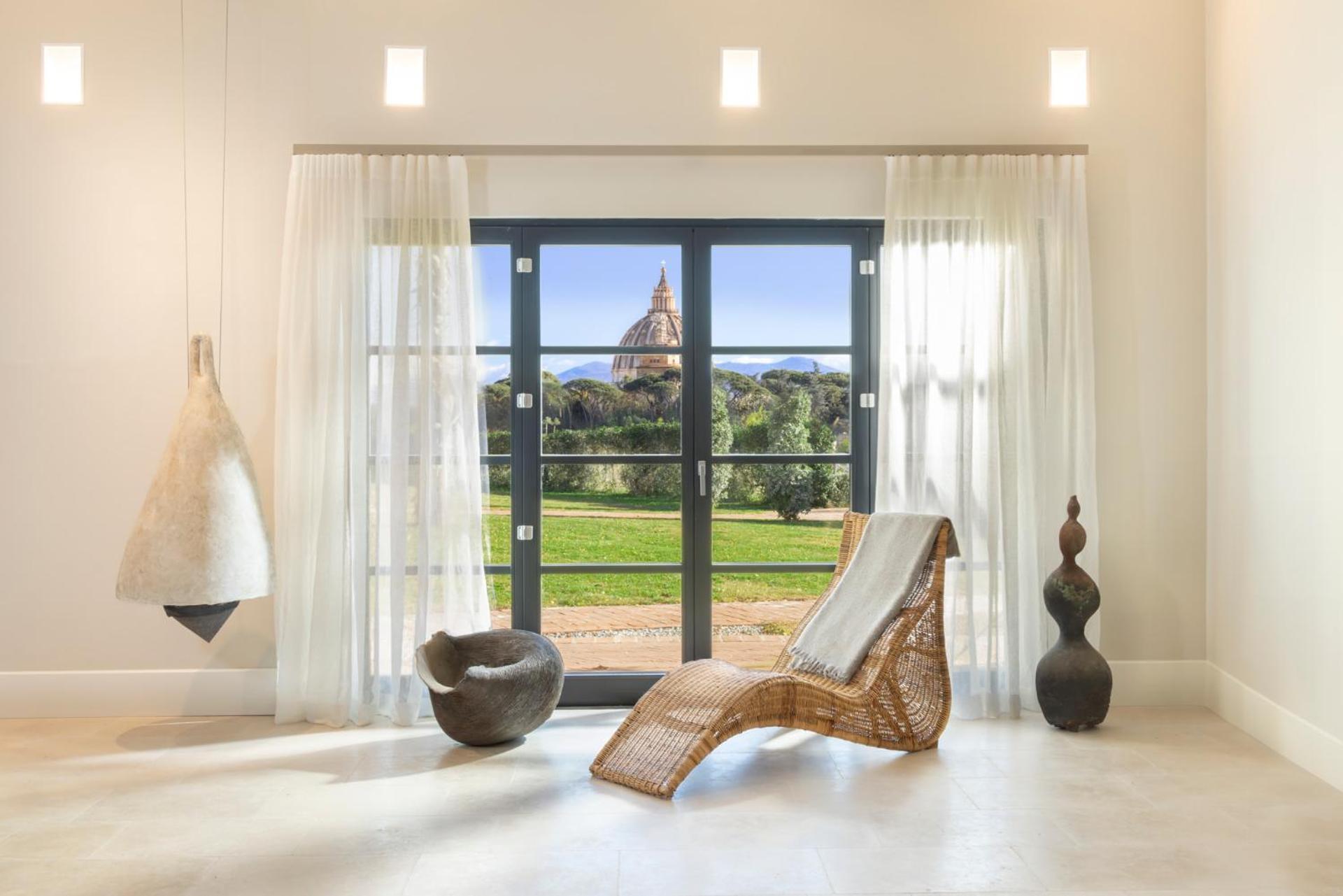 רומא Exclusive Home With Pool And Iconic View On Saint Peter מראה חיצוני תמונה